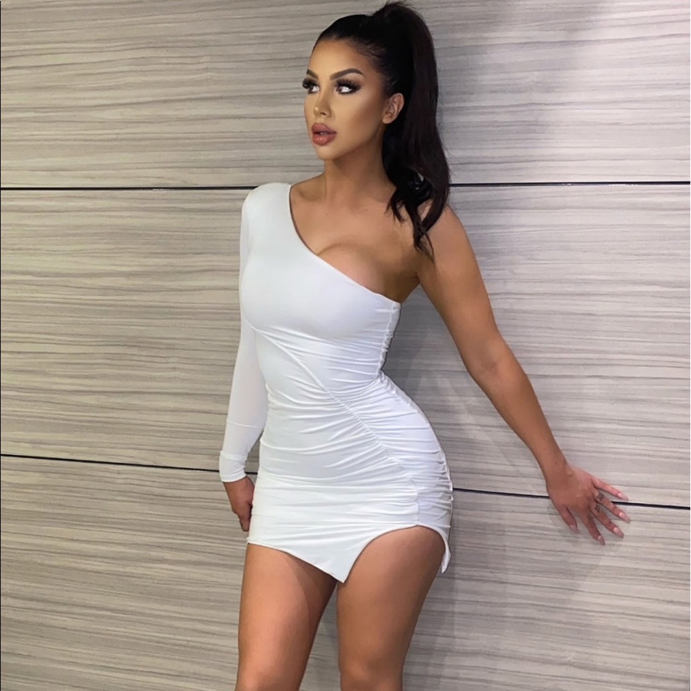 Classy white dress
